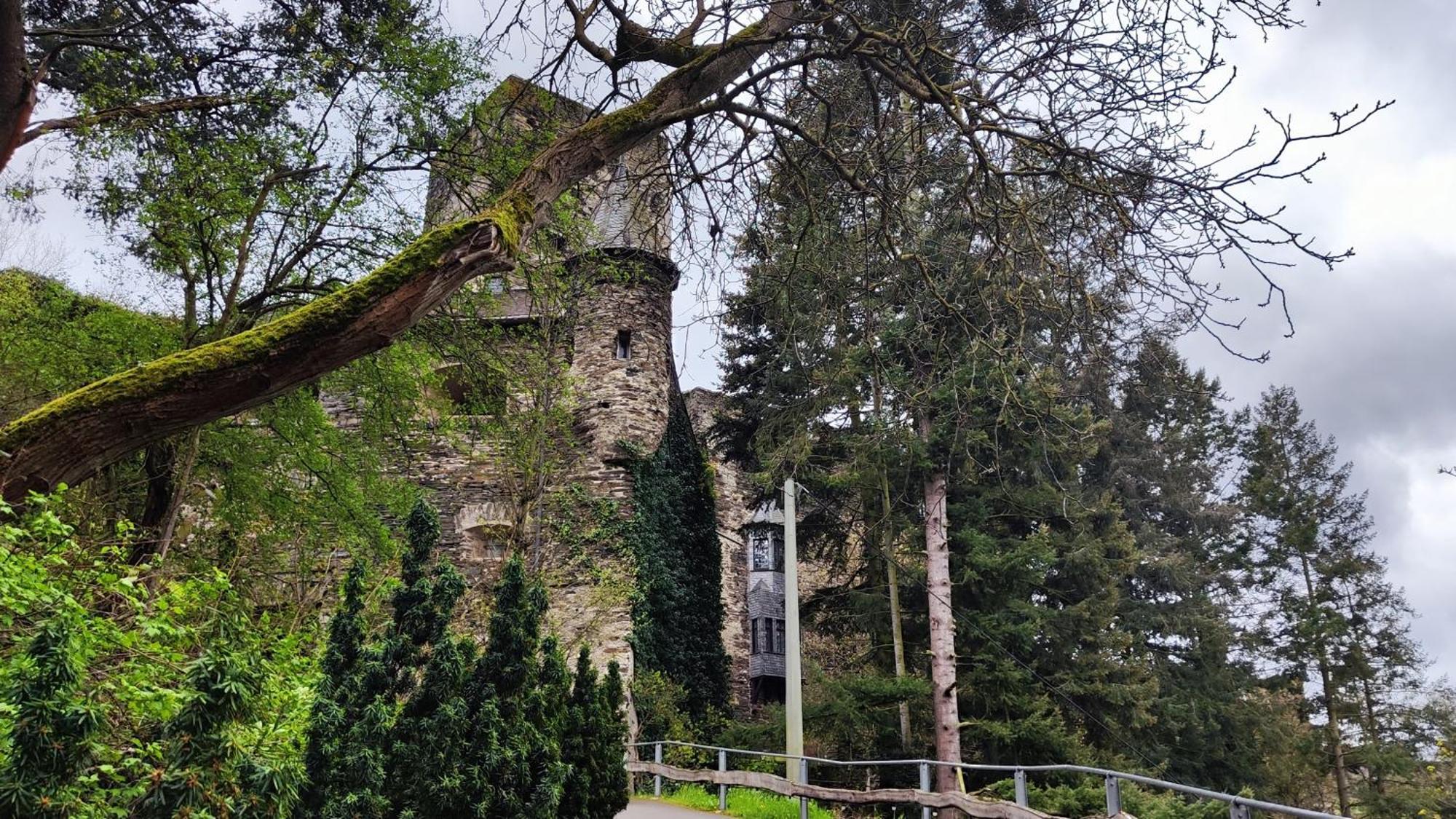 Direkt Am Rhein Mit Burgblick Nahe Rheinsteig Bis 8 Personen, 2 Baeder, 4 Zimmer, Kueche, Netflix Appartement Kaub Buitenkant foto